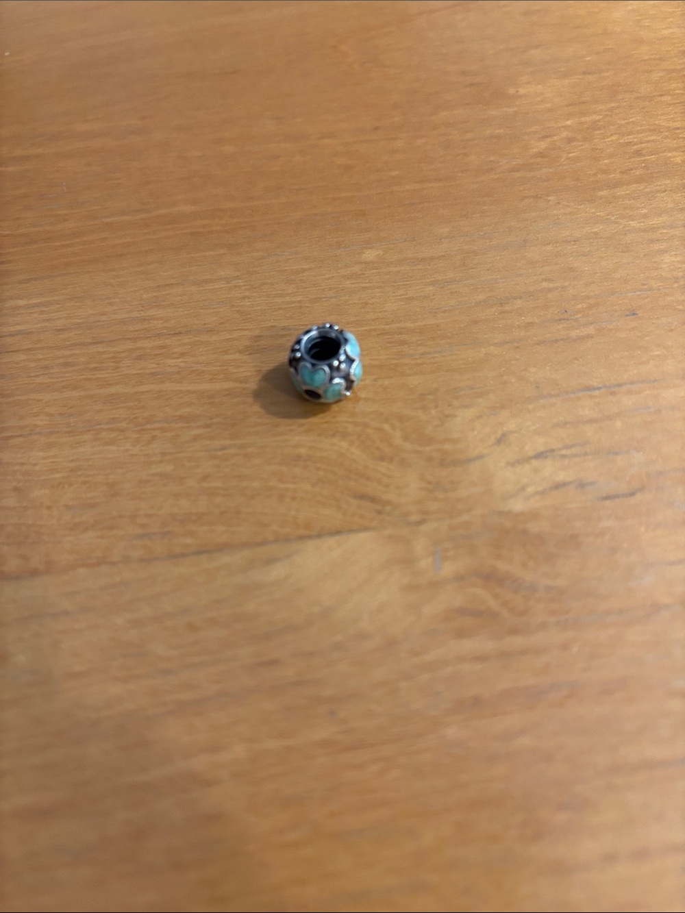 Pandora shades of blue charm